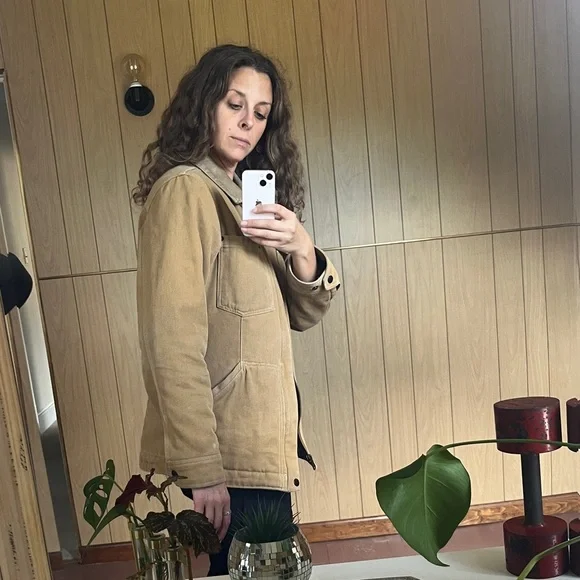 W's Iron Forge Hemp Canvas Barn Coat - Picture 12 of 13